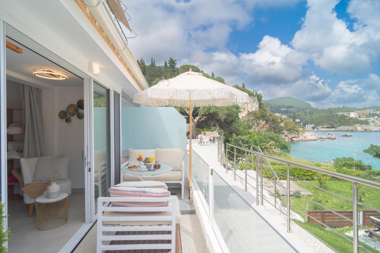 Tango Apartment On The Beach Paleokastritsa Exterior photo